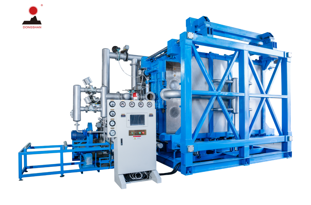 Custom EPS Plate Molding Machine - Block Movement